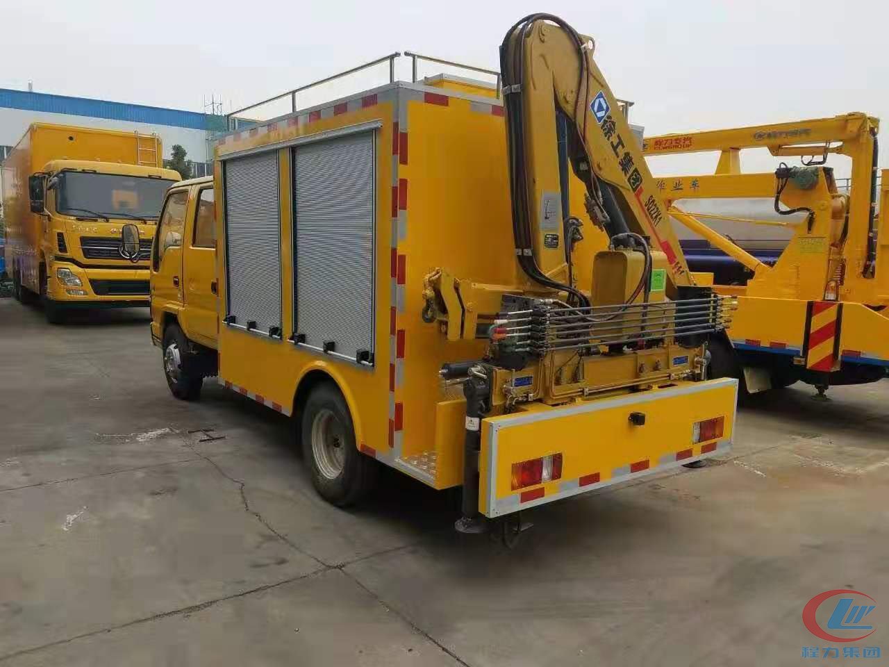 程力威牌五十鈴工程救險(xiǎn)車